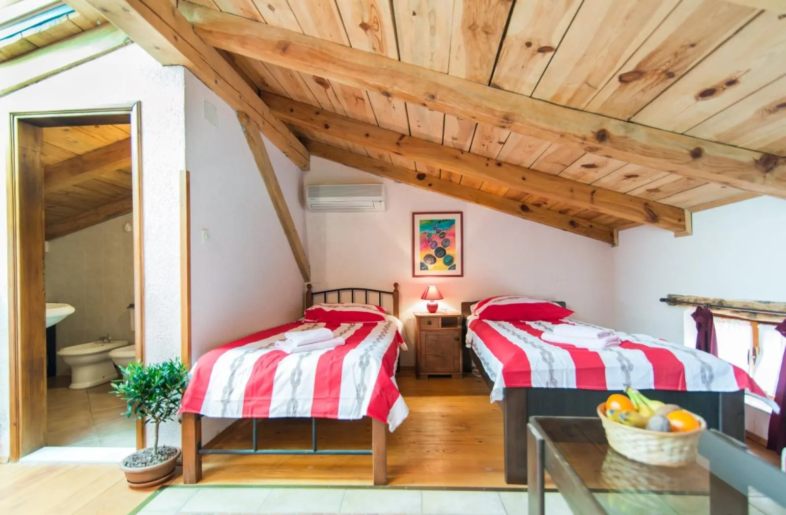 četverokrevetna soba agroturizam istra